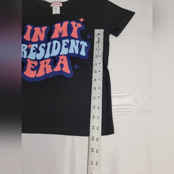Miss Popular In My President Era Short Sleeve T-Shirt Girls Size 10/12 - Picture 5 of 5